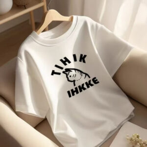 เสื้อยืดคอกลม-แขนสั้น เสื้อลายแมว